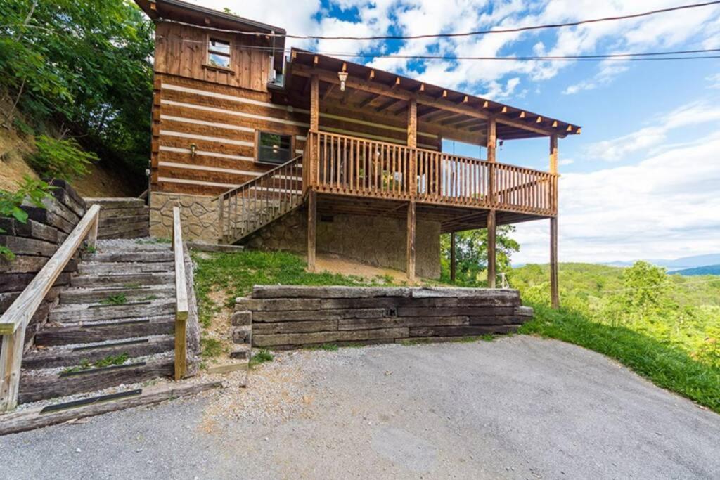 View! Private! Hot Tub,Pool Table,Fireplace,Relax! Sevierville Exterior photo